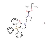 [(3'S)-1'-叔丁<span class='lighter'>氧</span>羰基-2-<span class='lighter'>氧</span>代[1,3'-联吡咯烷]-3-<span class='lighter'>基</span>]<span class='lighter'>三</span><span class='lighter'>苯基</span><span class='lighter'>溴</span><span class='lighter'>化</span>鏻