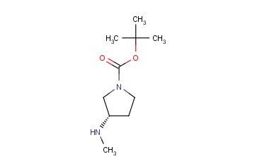 3-<span class='lighter'>甲</span><span class='lighter'>氨基</span>-<span class='lighter'>1-BOC</span><span class='lighter'>吡咯烷</span>