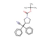 (S)-AA, <span class='lighter'>DIPHENYL</span>-N-BOC-3PYRROLINE ACETONITRILE