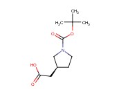 (S)-1-N-<span class='lighter'>BOC</span>-3-PYRROLIDINEACETIC ACID