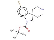 <span class='lighter'>1-BOC-5-FLUOROSPIRO</span>[<span class='lighter'>INDOLINE-3,4</span>'-<span class='lighter'>PIPERIDINE</span>]