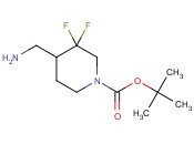 TERT-BUTYL 4-(<span class='lighter'>AMINOMETHYL</span>)-3,3-DIFLUOROPIPERIDINE-1-CARBOXYLATE