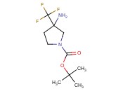 3-AMINO-3-TRIFLUOROMETHYL-PYRROLIDINE-1-<span class='lighter'>CARBOXYLIC</span> ACID TERT-BUTYL <span class='lighter'>ESTER</span>