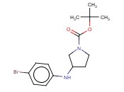 1-吡咯<span class='lighter'>烷</span>羧酸,3-[(4-<span class='lighter'>溴</span>苯基)氨基]-, 1,1-二甲基乙基酯