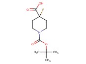 1-BOC-4-氟-4-哌啶<span class='lighter'>羧酸</span>