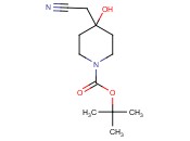 TERT-BUTYL 4-(CYANOMETHYL)-4-HYDROXYPIPERIDINE-1-CARBOXYLATE