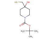 <span class='lighter'>TERT-BUTYL</span> 4-<span class='lighter'>HYDROXY</span>-4-(MERCAPTOMETHYL)<span class='lighter'>PIPERIDINE</span>-1-CARBOXYLATE