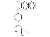 4-[(3-氯-2-喹喔啉<span class='lighter'>基</span>)氧基]-1-哌啶<span class='lighter'>甲酸</span><span class='lighter'>叔</span><span class='lighter'>丁</span><span class='lighter'>酯</span>