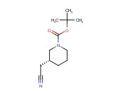 (R)-TERT-BUTYL 3-(CYANOMETHYL)PIPERIDINE-1-CARBOXYLATE
