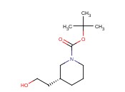 (R)-3-(2-羟基<span class='lighter'>乙基</span>)哌啶-1-甲酸<span class='lighter'>叔</span><span class='lighter'>丁</span><span class='lighter'>酯</span>