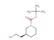 (S)-3-(2-羟基<span class='lighter'>乙基</span>)哌啶-1-甲酸<span class='lighter'>叔</span><span class='lighter'>丁</span><span class='lighter'>酯</span>