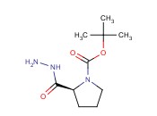 (S)-<span class='lighter'>TERT</span>-BUTYL 2-(HYDRAZINECARBONYL)<span class='lighter'>PYRROLIDINE</span>-1-CARBOXYLATE