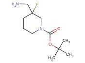 3-<span class='lighter'>AMINO</span>METHYL-3-FLUOROPIPERIDINE-1-CARBOXYLIC ACID <span class='lighter'>TERT-BUTYL</span> ESTER