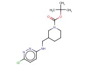 3-[[(6-氯-3-<span class='lighter'>哒</span><span class='lighter'>嗪</span>基)<span class='lighter'>氨基</span>]甲基]-1-哌啶甲酸叔丁酯