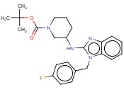 1-哌啶羧酸,3-[[1-[(4-<span class='lighter'>氟</span>苯基)甲基]-1H-<span class='lighter'>苯并咪唑</span>-2-基]氨基]-,1,1-二甲基乙基酯