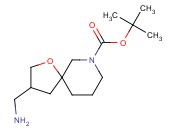 1-氧杂-7-氮杂螺[4.5]癸烷-7-羧酸酸，3-（氨基<span class='lighter'>甲基</span>）-1,1-<span class='lighter'>二甲基</span>乙基酯