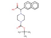 1-哌嗪<span class='lighter'>乙酸</span>,4-[(1,1-二甲基乙氧基)羰基]-a-2-<span class='lighter'>萘</span>基-