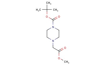 <span class='lighter'>1-BOC-4-METHOXYCARBONYLMETHYL</span> <span class='lighter'>PIPERAZINE</span>