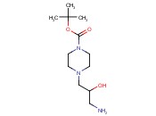(+/-)-1-<span class='lighter'>AMINO</span>-3-N-(4'-BOC-PIPERAZINYL)-2-PROPANOL