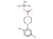 2-(4-BOC-PIPERAZINO-1-YL)-4-<span class='lighter'>BROMOPHENOL</span>
