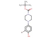 4-(4-BOC-PIPERAZINO-1-YL)-2-<span class='lighter'>BROMOPHENOL</span>