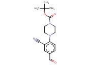 4-[4-(TERT-BUTOXYCARBONYL)PIPERAZIN-1-YL]-<span class='lighter'>3-CYANOBENZALDEHYDE</span>