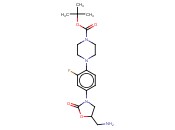 4-[4-[5-(<span class='lighter'>氨基</span>甲基)-2-<span class='lighter'>氧</span>代-3-恶唑烷基]-2-氟苯基]-1-哌嗪甲酸<span class='lighter'>叔</span><span class='lighter'>丁</span><span class='lighter'>酯</span>