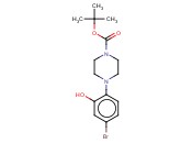 2-(4-BOC-PIPERAZINO-1-YL)-5-<span class='lighter'>BROMOPHENOL</span>