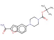 5-(4-<span class='lighter'>叔</span><span class='lighter'>丁</span><span class='lighter'>氧</span><span class='lighter'>羰基</span>-1-哌嗪基)<span class='lighter'>苯</span>并呋喃-2-甲酰胺