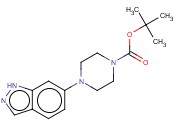 4-(1H-吲唑-6-基)哌嗪-1-<span class='lighter'>甲酸</span>叔丁<span class='lighter'>酯</span>