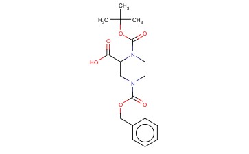 <span class='lighter'>N-1-BOC-N-4-CBZ-2-PIPERAZINE</span> <span class='lighter'>CARBOXYLIC</span> ACID
