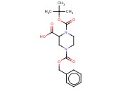 N-1-<span class='lighter'>BOC-N-4-CBZ-2-PIPERAZINE</span> <span class='lighter'>CARBOXYLIC</span> ACID
