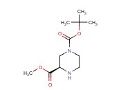 (R)-1-N-<span class='lighter'>BOC-PIPERAZINE-3-CARBOXYLIC</span> ACID METHYL ESTER