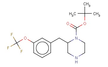 2-(3-TRIFLUOROMETHOXY-BENZYL)-PIPERAZINE-1-CARBOXYLIC ACID TERT-BUTYL ESTER