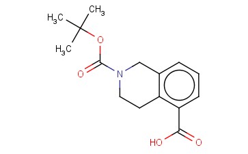 <span class='lighter'>2-BOC-1,2,3,4-TETRAHYDROISOQUINOLINE-5-CARBOXYLIC</span> ACID