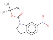 <span class='lighter'>TERT-BUTYL</span> <span class='lighter'>6-NITRO-2,3-DIHYDROINDOLE-1-CARBOXYLATE</span>