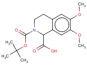 6,7-DIMETHOXY-<span class='lighter'>3,4</span>-1H-ISOQUINOLINE-1-DICARBOXYLIC ACID 2-TERT-BUTYL <span class='lighter'>ESTER</span>