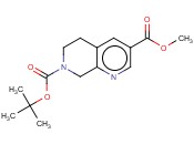 7-TERT-BUTYL 3-METHYL 5,<span class='lighter'>6-DIHYDRO-1</span>,7-NAPHTHYRIDINE-3,7(8H)-DICARBOXYLATE