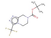 3-(三<span class='lighter'>氟</span>甲基)-5,6-二氢-[1,2,4]噻唑[4,3-A]<span class='lighter'>吡</span><span class='lighter'>嗪</span>-7(8H)-羧酸叔丁酯