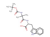 N-[N-[(1,1-二<span class='lighter'>甲基</span>乙氧基)羰基]-2-<span class='lighter'>甲基</span>丙氨酰]-D-<span class='lighter'>色氨酸</span>