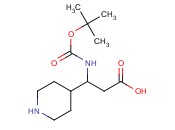 <span class='lighter'>3-N-BOC-AMINO-3-PIPERIDIN-4-YLPROPIONIC</span> ACID