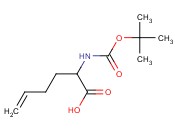 2-(<span class='lighter'>叔</span><span class='lighter'>丁</span><span class='lighter'>氧</span><span class='lighter'>羰基</span><span class='lighter'>氨基</span>)-5-己烯酸