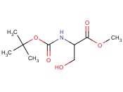 METHYL 2-(TERT-BUTOXYCARBONYL<span class='lighter'>AMINO</span>)-3-<span class='lighter'>HYDROXYPROPANOATE</span>