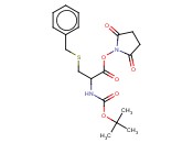N-(TERT-BUTOXYCARBONYL)-S-BENZYLCYSTEINE <span class='lighter'>N-HYDROXYSUCCINIMIDE</span> ESTER