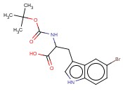 N-叔丁氧羰基-5-溴-DL-<span class='lighter'>色氨酸</span>