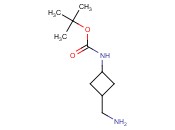 <span class='lighter'>TERT-BUTYL</span> (3-(<span class='lighter'>AMINO</span>METHYL)CYCLOBUTYL)<span class='lighter'>CARBAMATE</span>