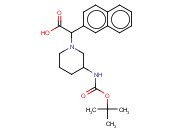 1-哌啶<span class='lighter'>乙酸</span>,3-[[(1,1-二甲基乙氧基)羰基]氨基]-a-2-<span class='lighter'>萘</span>基-