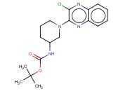 N-[1-(3-氯-2-喹喔啉<span class='lighter'>基</span>)-3-哌啶<span class='lighter'>基</span>]氨基<span class='lighter'>甲酸</span><span class='lighter'>叔</span><span class='lighter'>丁</span><span class='lighter'>酯</span>