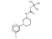 N-[1-(6-氯-4-嘧啶<span class='lighter'>基</span>)-3-哌啶<span class='lighter'>基</span>]氨基<span class='lighter'>甲酸</span><span class='lighter'>叔</span><span class='lighter'>丁</span><span class='lighter'>酯</span>