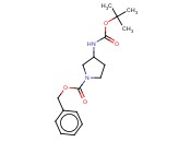 3-<span class='lighter'>叔</span><span class='lighter'>丁</span><span class='lighter'>氧</span><span class='lighter'>羰基</span><span class='lighter'>氨基</span>吡咯烷-1-甲酸苄<span class='lighter'>酯</span>